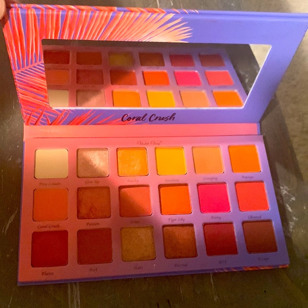 Violet Voss Coral Eyeshadow Palette - Very Gently Used
